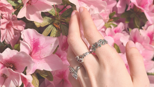 Spring: The Floriography Edit | Victorian Language of Flowers Jewellery